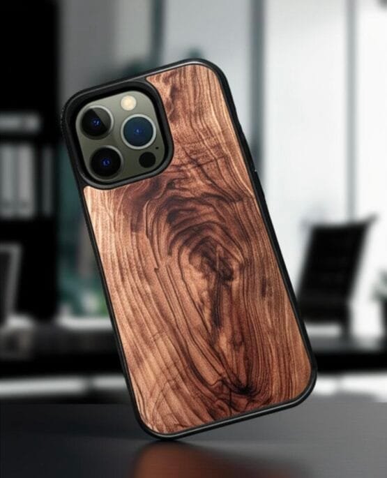 Coque effet bois iPhone 16 pro – Image 2