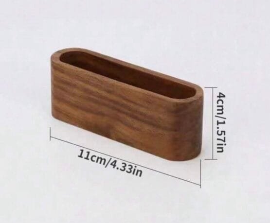 Porte carte et stylo en bois – Image 5
